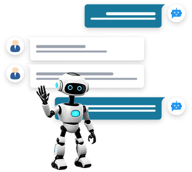 AI chatbot with human handoff