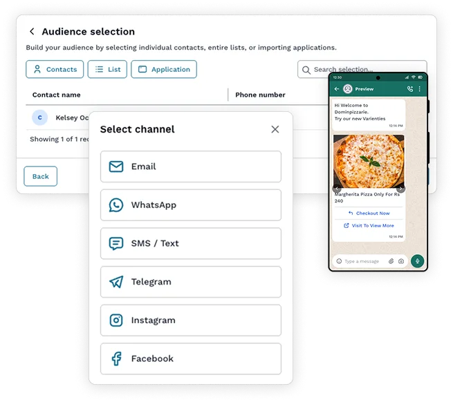 Broadcast & campaigns