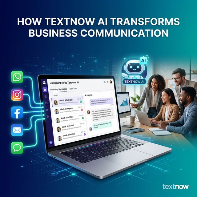 How TextNow AI Transforms Business Communication